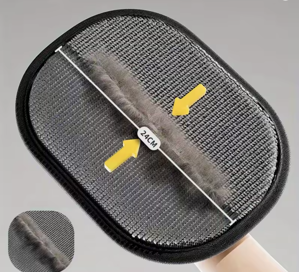 Electrostatic Pet Hair Removal Gloves for Dogs & Cats