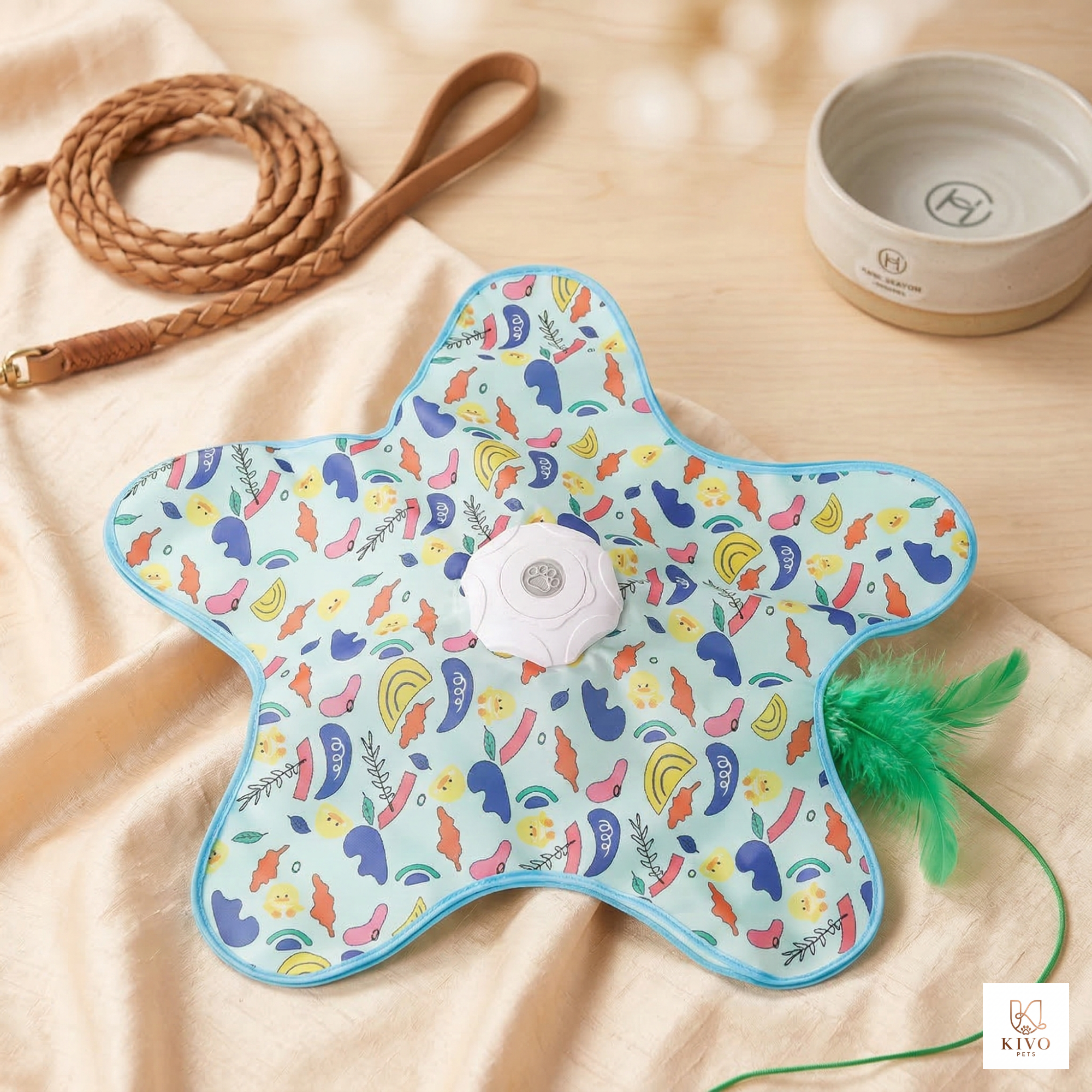 Automatic Hide-and-Seek Interactive Cat Toy