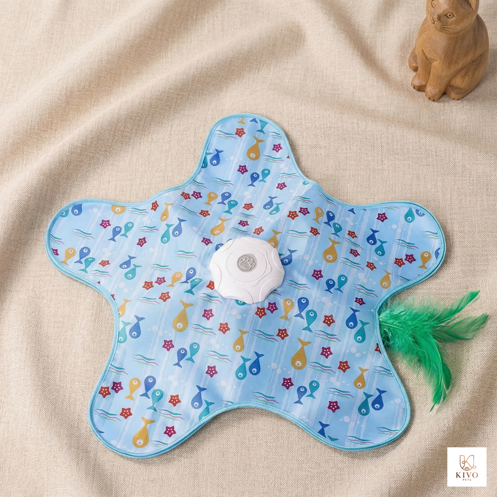 Automatic Hide-and-Seek Interactive Cat Toy